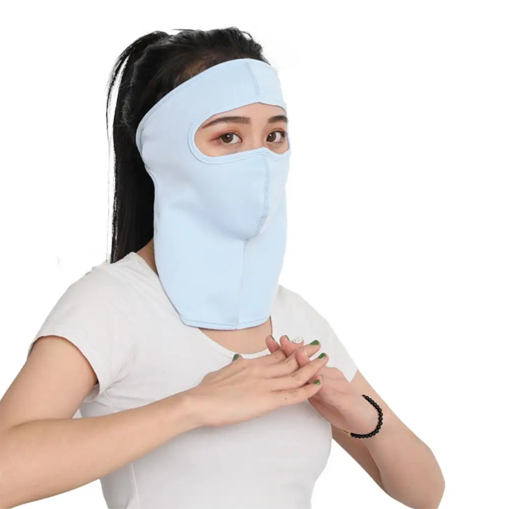 Outdoor Full Face Cover Mask Robber Cool Knitted Beanies For Men Head Neck Balaclava Cycling Bike Caps Cycling Hiking Backpacki