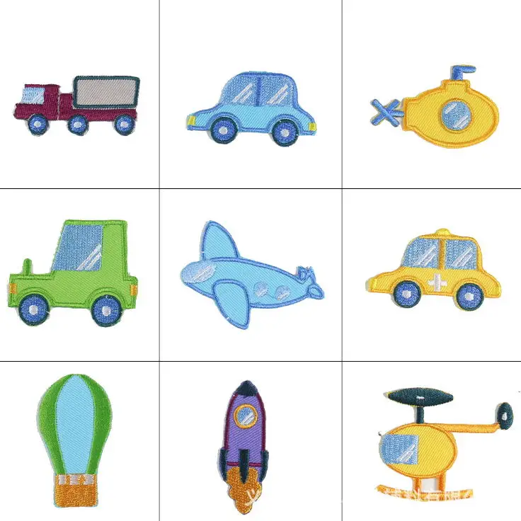 

New Arrival 10 pcs Embroidered Patches Iron Sew On Jeans Coat Tshirt Bag Shoe Hat Decor Repair Motif Emblem Accessory Diy