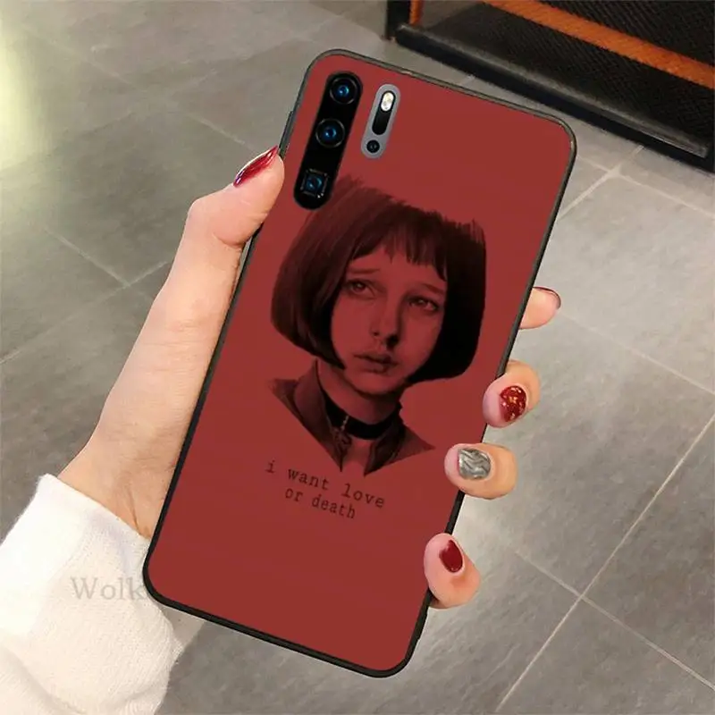 

The Professional Killer Leon Mathilda Phone Case For redmi 5 plus 6 7 8 8A 9A note 7 8T 9S pro max Black Soft nax fundas cover