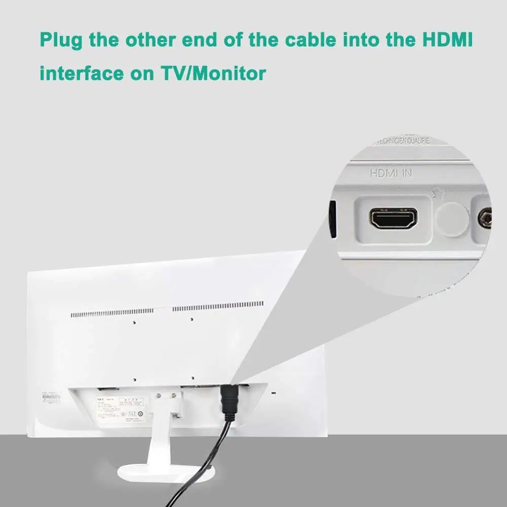 FOINNEX 6 футов адаптер/кабель преобразователя VGA в HDMI с аудио 1080P преобразователь
