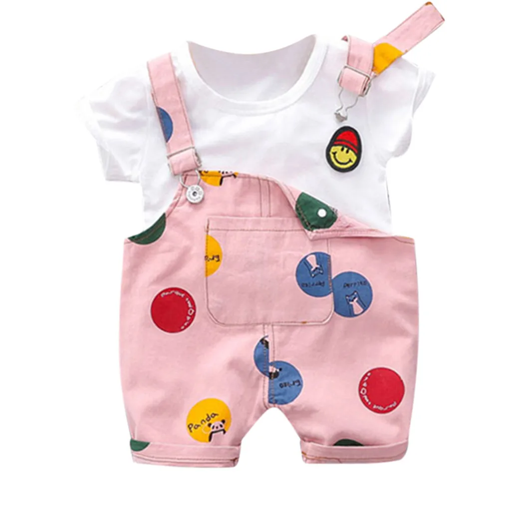 Одежда для маленьких мальчиков футболка с круглым вырезом и короткими рукавами