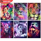 HUACAN Алмазная картина полностью круглые квадратные изображения льва Стразы Алмазная вышивка продажа мозаика для животных подарок ручной работы