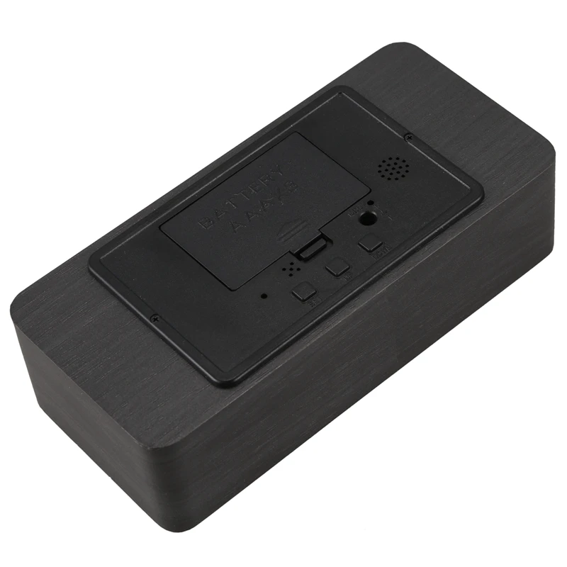 Современные светодиодные часы-будильник с температурой и влажностью