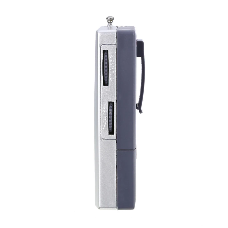 Мини портативный карманный светодиодный AM/FM телескопическая антенна радио