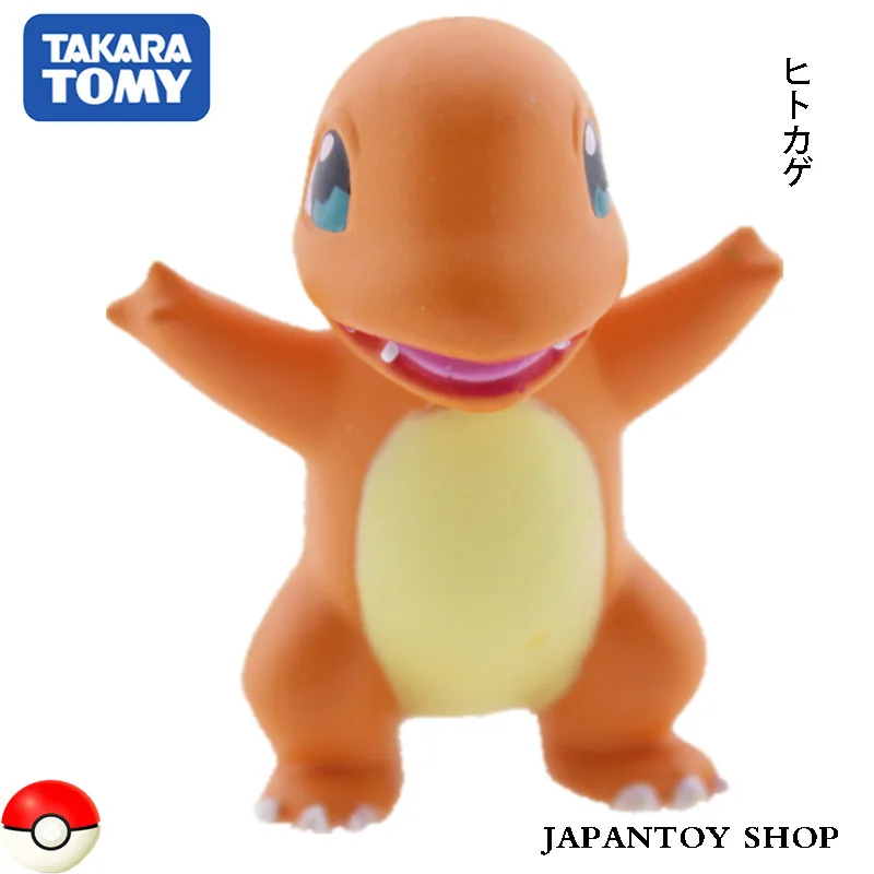 Takara Tomy Tomica Moncolle игровых ЕХ-Emc16 чармандер Аниме рис литые игрушки Миниатюрная