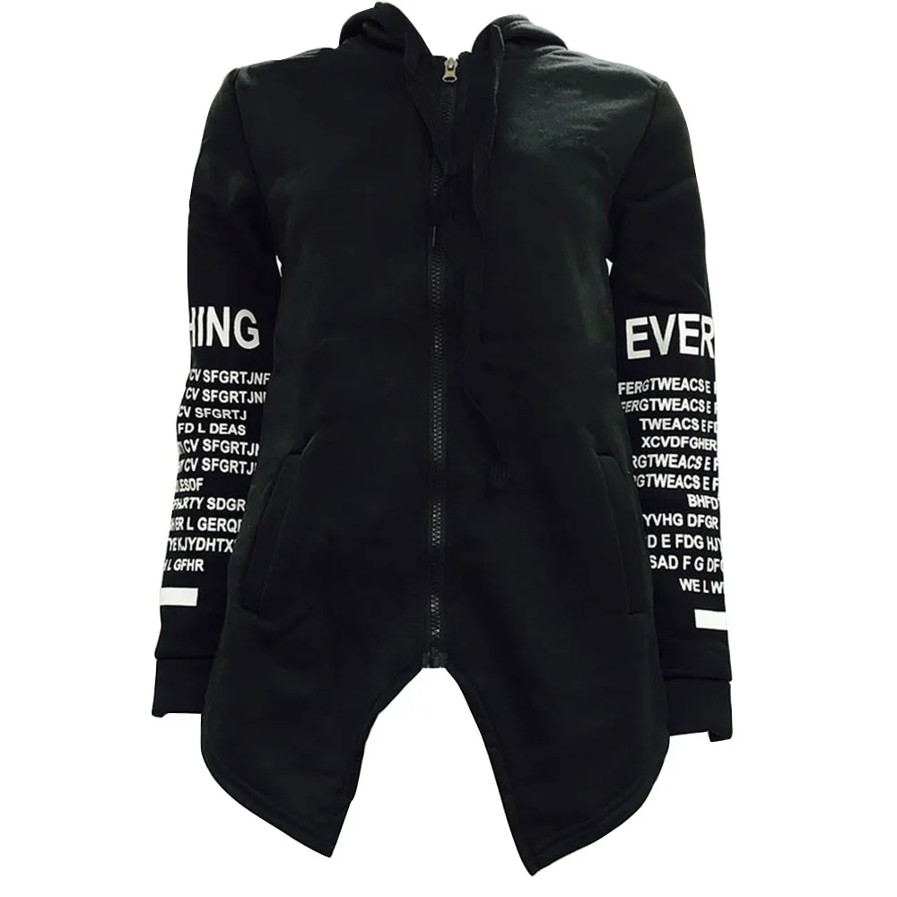 

Women Zipper Print Sweatshirts Hooded Asymmetric Pullover Sports Letters Hoodie Irregular Hem Casual Sport Party Pocket Hoodie