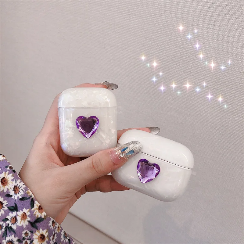 INS/Лидер продаж 3D оболочки фиолетового цвета с украшением в виде кристаллов