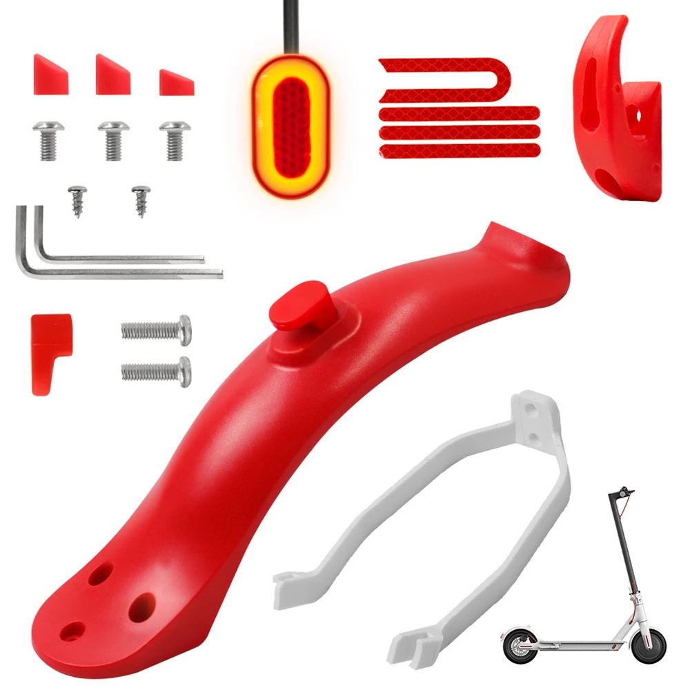 

Upgraded For Xiaomi M365 Pro Scooter Rear Mudguard Bracket Electric Scooter Mud Fender Guard Skateboard Fenders Accessories