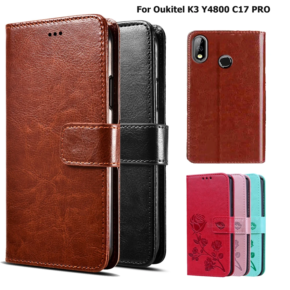 Для Oukitel Y4800 3D Oukitel K3 флип-чехол для телефона Oukitel C17 PRO Высококачественный PU кожаный чехол для телефона кошелек чехол для телефона