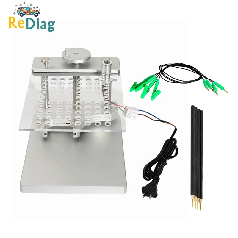 Новейшая рамка из нержавеющей светодиодный LED BDM с полным набором адаптеров для