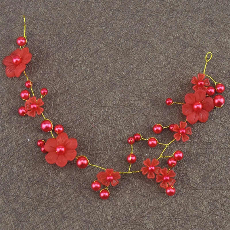 Повязка на голову женская с жемчугом модный аксессуар для волос кристаллами