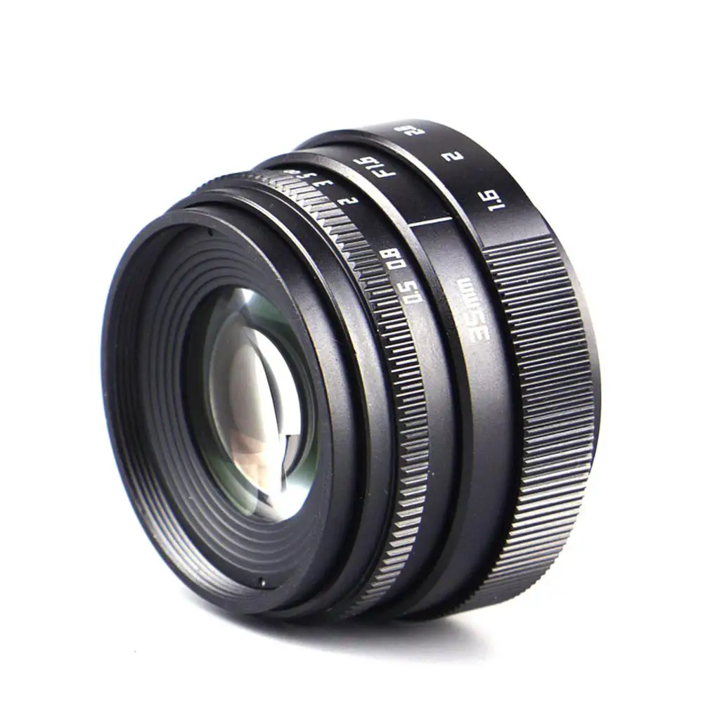 Мини-объектив Newyi с большой диафрагмой 35 мм F1.6 для Sony E mount A6000 | Электроника