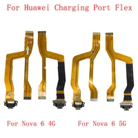 original usb charging port connector flex cable for huawei nova 6 4g 5g honor v30 v30pro charging connector replacement parts