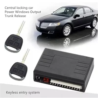 keyless entry system central locking car alarm remote control key for door power windows trunk release automation universal pke