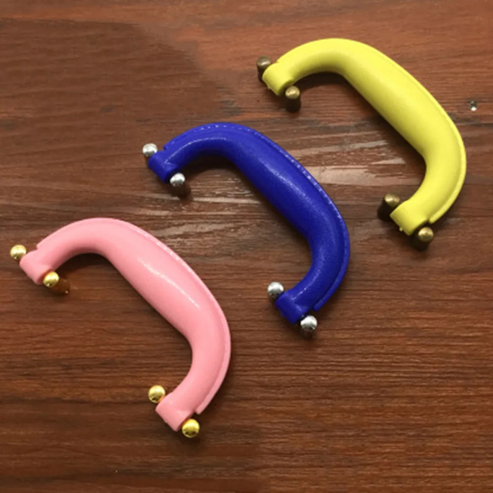 Пластиковая ручка для чемодана в стиле ретро металлическая основа рамка детали