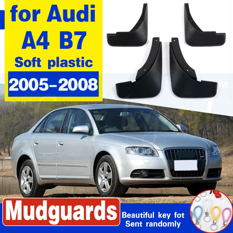 Брызговики передние и задние подходят для AUDI A4 B7 2005 2006 2007 2008|Грязезащита| |