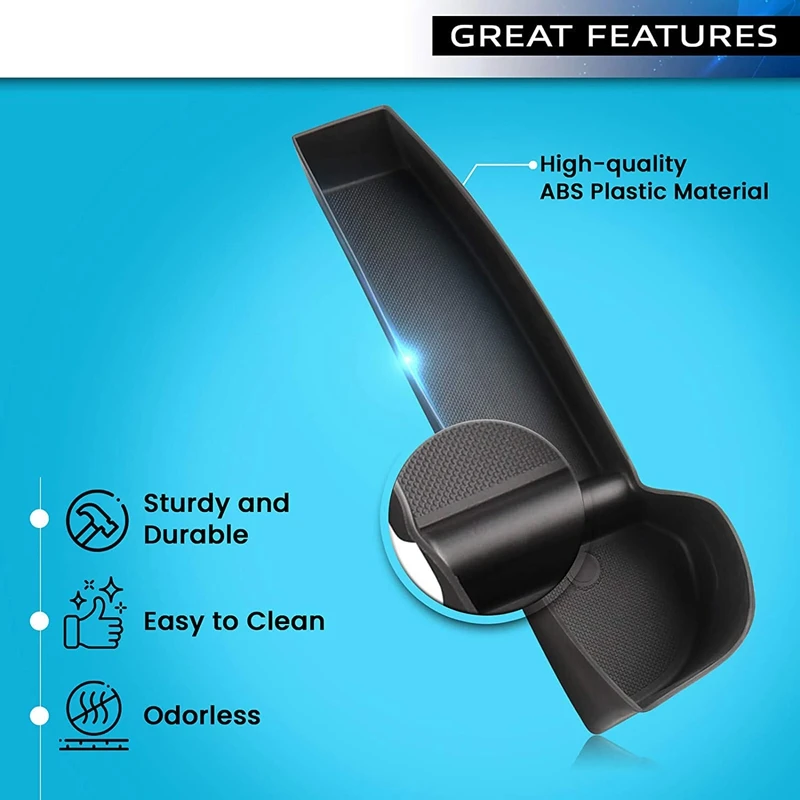 

for 2016-2021 Tesla Model 3 Door Side Storage Box Door Handle Armrest Tray Organizer Accessories, 4PCS