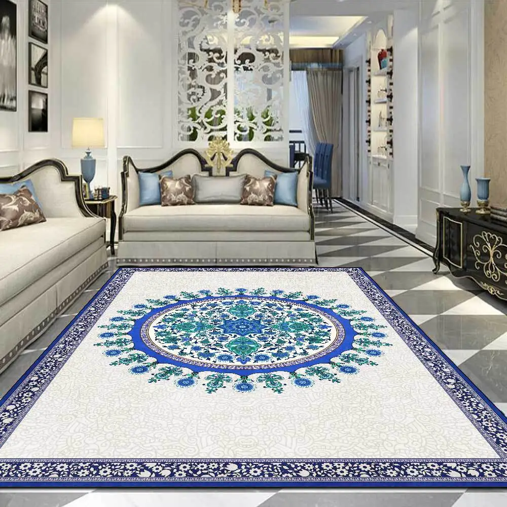 

Morocco Style Carpets For Living Room Bedroom Decorative Rug Home Parlor Sofa Coffee High-end Area Table Floor Rugs Mat European
