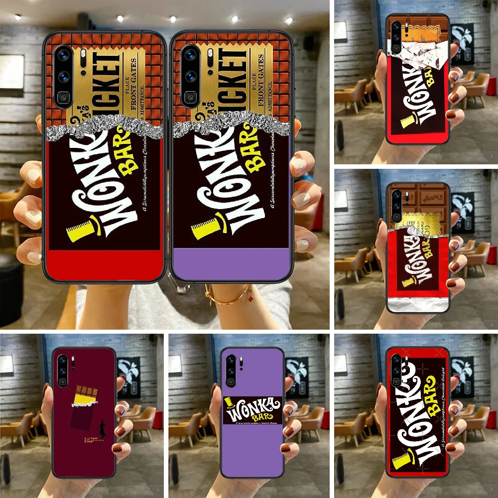 Креативный чехол для телефона Willy Wonka с шоколадным батончиком Huawei P Mate Smart 10 20 30 40 Lite