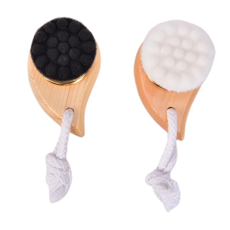 1 шт. мягкая волоконная кисть для лица глубокая щетка очистки пор уход за лицом