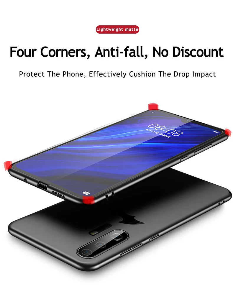 Ультратонкий металлический матовый PC чехол для телефона с Бэтменом для huawei P30 P20 Honor V20 V10 10 9 Lite Pro Nova чехол с магнитной защитой
