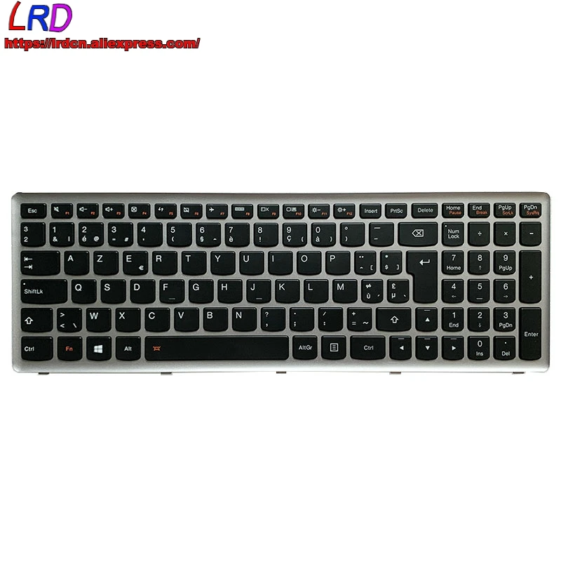 Новая Оригинальная клавиатура BE с подсветкой в бельгийском стиле для ноутбука