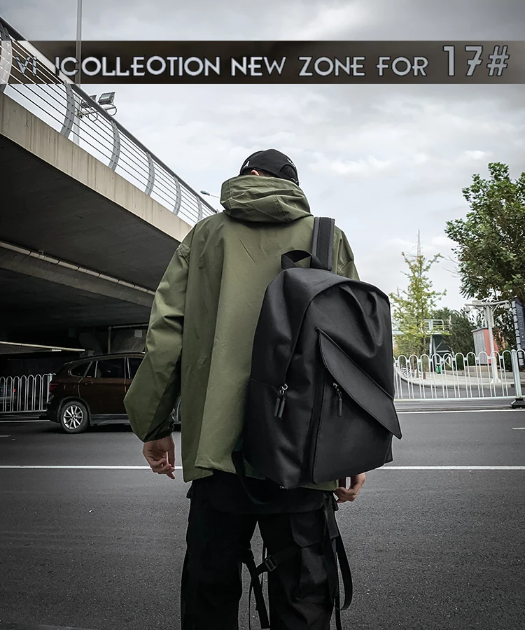 

PP2425 Men's backpack student Japanese simple travel backpack large capacity