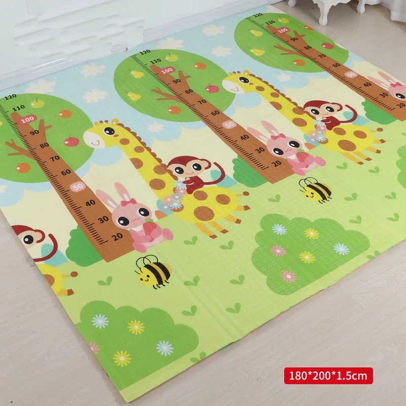 Складной детский игровой коврик Xpe Детский ковер в детскую для лазания активных