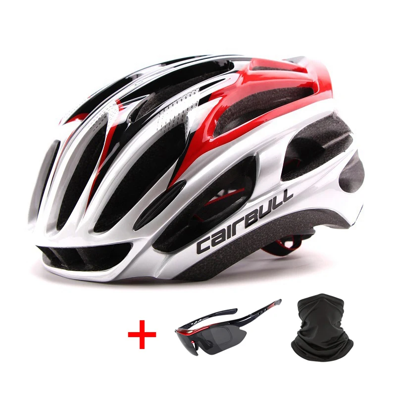 Men Women Ultralight Racing Cycling Helmet Integrally-molded MTB Bicycle Helmet Outdoor Sports Mountain Bike Road Bike Helmet