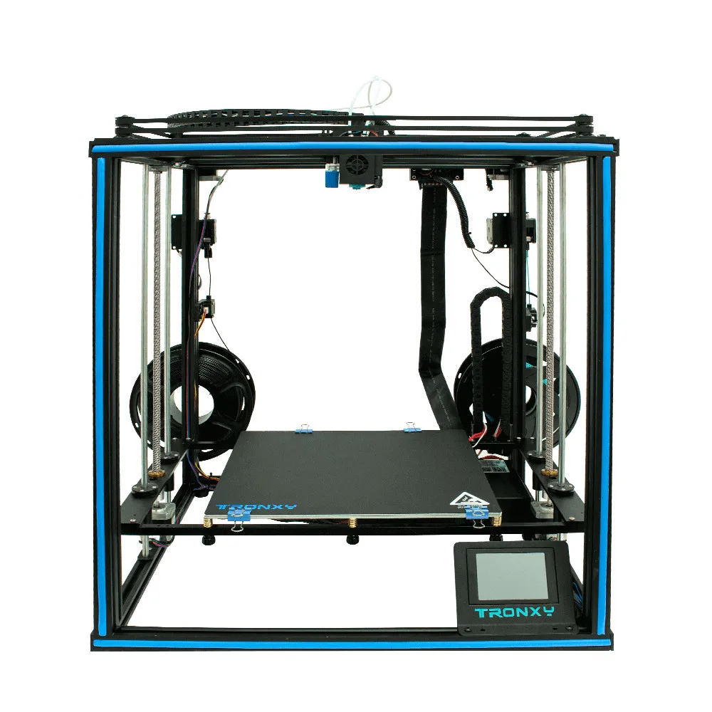 TRONXY X5SA-2E Dual Colors 3D Printer Kit CoreXY with Dual Extruder Dual Z-axis 330*330*400mm Printing Size TMC2225 Ultra Quie
