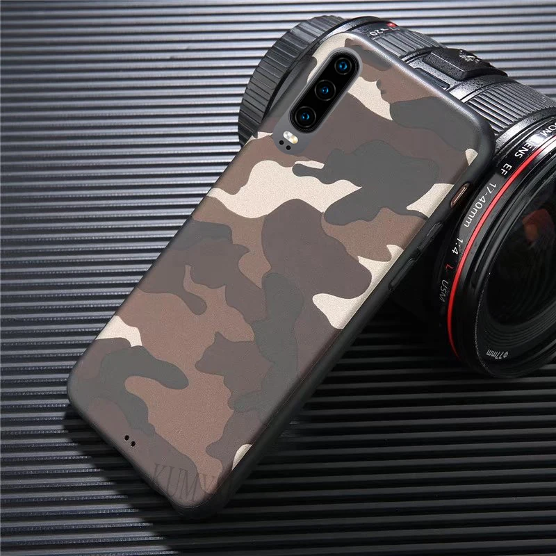 Камуфляжный чехол для huawei P30 P20 mate 20 Lite P Smart Plus Y6 Y7 Y9 Prime Honor 10i 20i 8X Nova 5i 5 Pro мягкий чехол