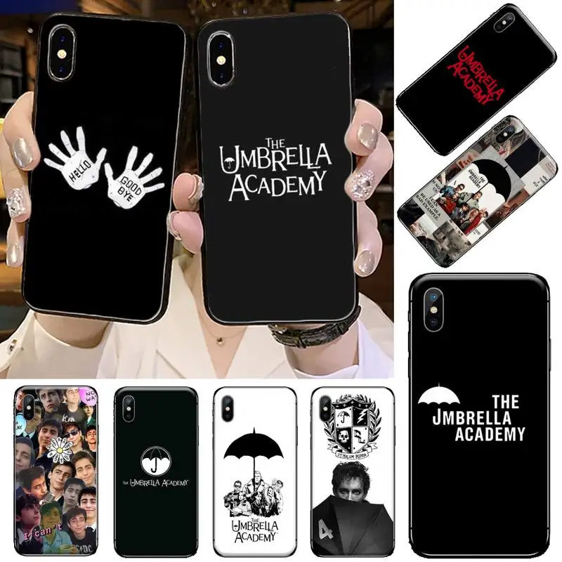 

The Umbrella Academy USA TV Soft Phone Case for iPhone 11 12 pro XS MAX 8 7 6 6S Plus X 5S SE 2020 XR coque shell funda hull