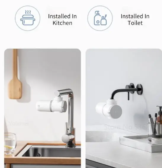 

Xiaomi Mijia Tap Water Purifier Kitchen Faucet activated carbon Percolator Water Filtro Rust Bacteria Replacement Filter InStock