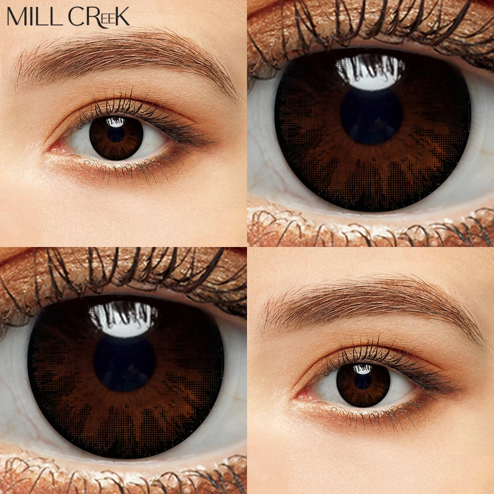 color lens tinting series color contact lens is suitable for eye color eyeglass lens color contact lens annual eye makeup free global shipping