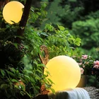 Водонепроницаемая уличная светодиодная гирлянда с шариками, садовые светильники для газона, плавающие шариковые огни для бассейна, украшение для дома, IP68