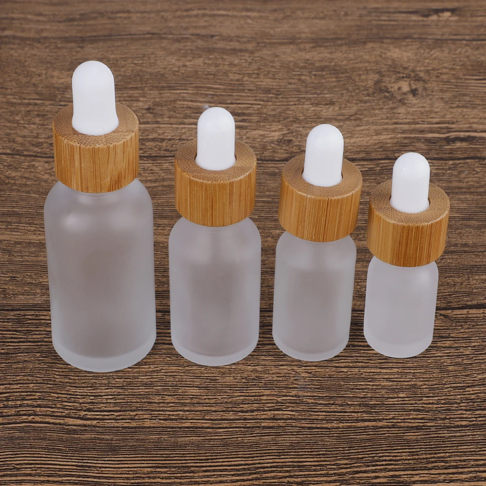 Портативные Прозрачные Стеклянные Бутылочки для эфирных масел флаконы