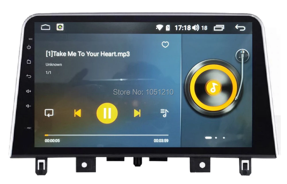 Ouchuangbo android 10 автомобильный медиа gps навигатор для JAC S3 2017 с 1 дюймовым