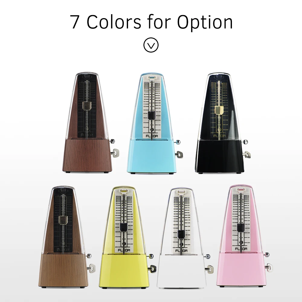Универсальный пирамидный механический метроном FLEOR для гитары скрипки пианино