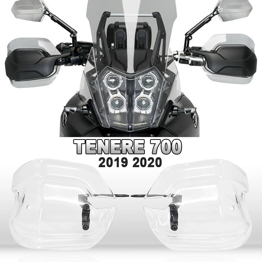 

2019 2020 NEW Motorcycle Handguard Extensions For YAMAHA TENERE 700 Tenere700 Hand Guards Shield Brake Clutch Levers Protector