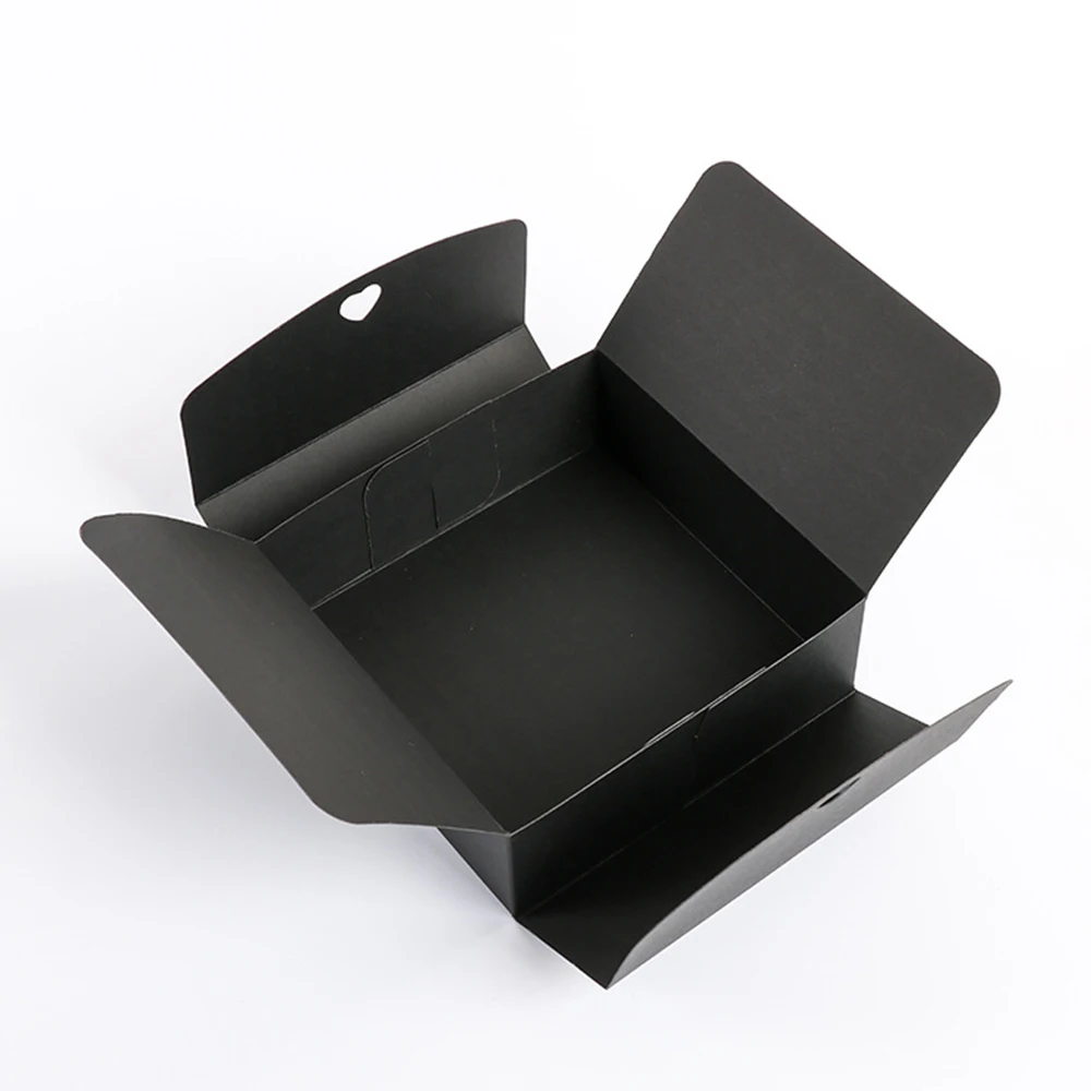 30 шт./лот сделай сам коробки для выпечки печенья конфет крафт бумаги с лентой