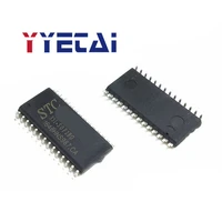 5pcs stc brand new original authentic single chip chip stc15f2k60s2 28i sop28 patch