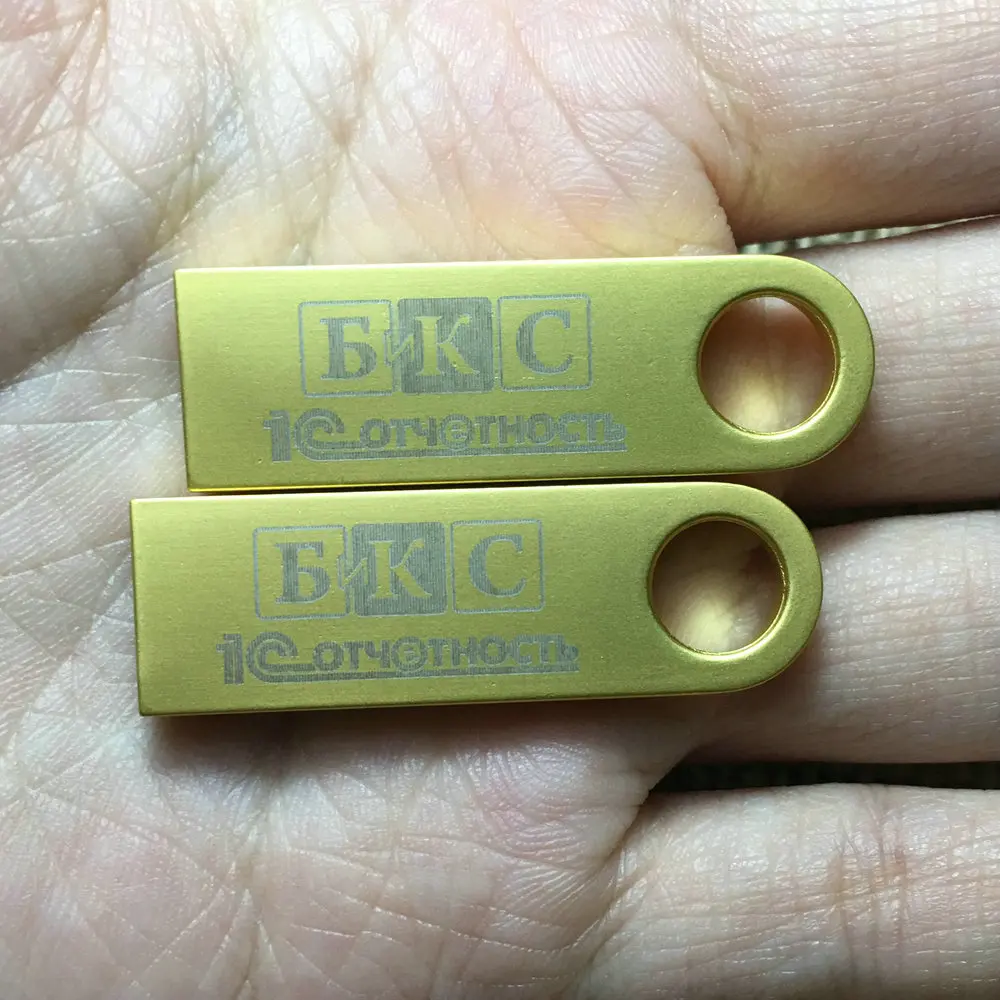 Usb флеш накопитель металлический 64 ГБ 8 16 32 USB 2 0 флешка Бесплатный собственный