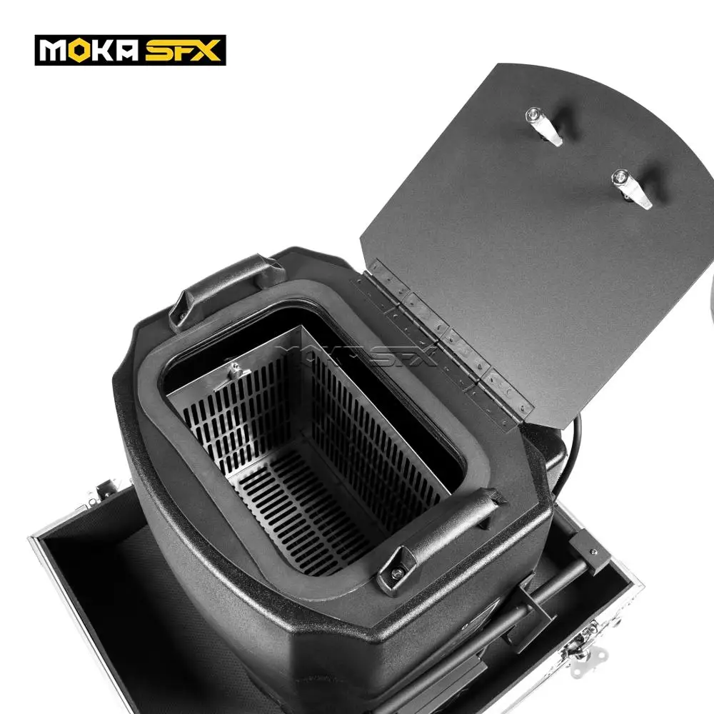 6000 Вт машина для сухого льда с футляром полета и соплом дыма сценический эффект