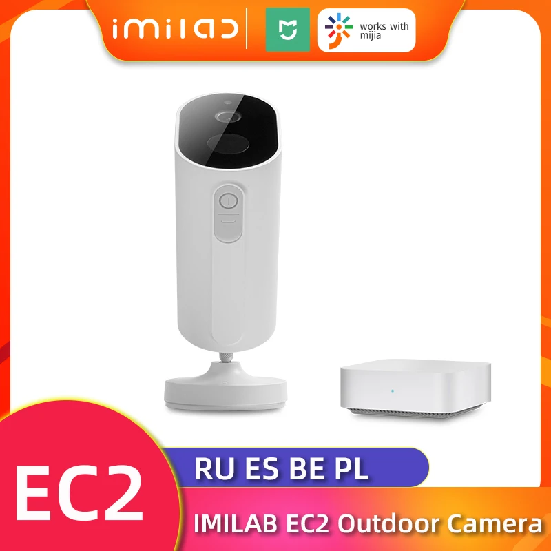 

IMILAB EC2 Wi-Fi камера 1080P HD камера безопасности MiHome камера наружная беспроводная веб-камера Cctv видеонаблюдение видеокамера работает с Mijia
