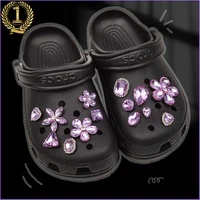 cool rhinestone croc charms designer diy bling gems shoes decaration charm for croc jibb clogs kids boys women girls gifts
