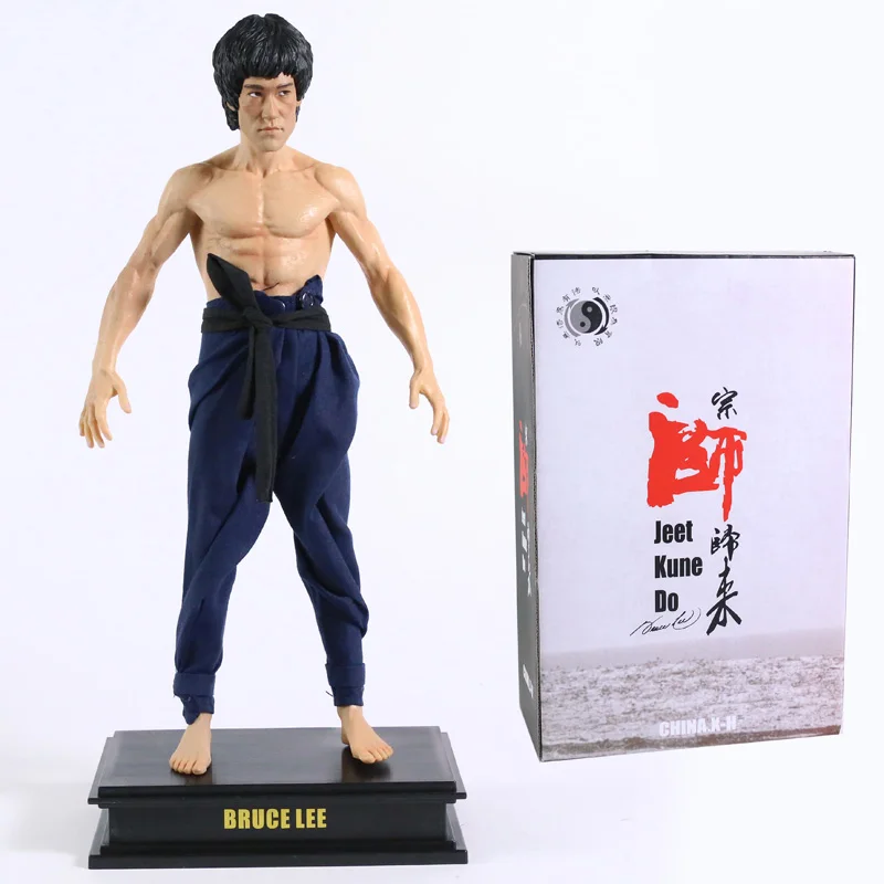 Figura coleccionable de Bruce Lee Jeet Kune Do GK, modelo de juguete