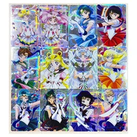 12pcsset sailor moon minako aino sailor uranus chibiusa toys hobbies hobby collectibles game collection anime cards