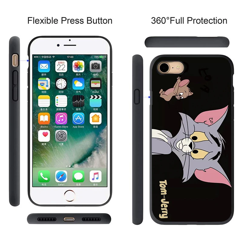 Чехол для телефона с мультяшным яйцом том Джерри huawei p20 p 30 lite Pro P smart mate 10 Y9 2019