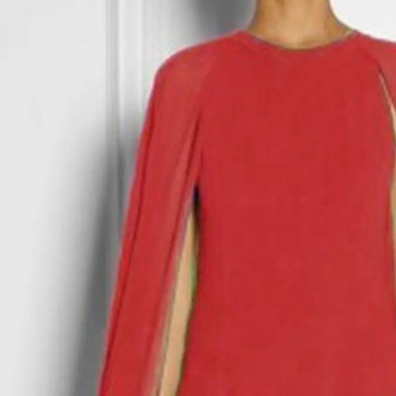 Женская накидка с длинным рукавом Длинные вечерние платья модное однотонное