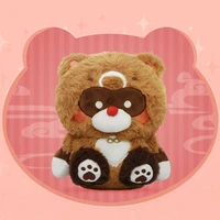 game genshin impact xiangling guoba raccoon bear plush doll stuffed dolls cartoon plushie mascot toy cosplay props collection